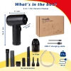 2-in-1 Car Vacuum Cleaner - Wireless - Incl. 8 accessories - 19